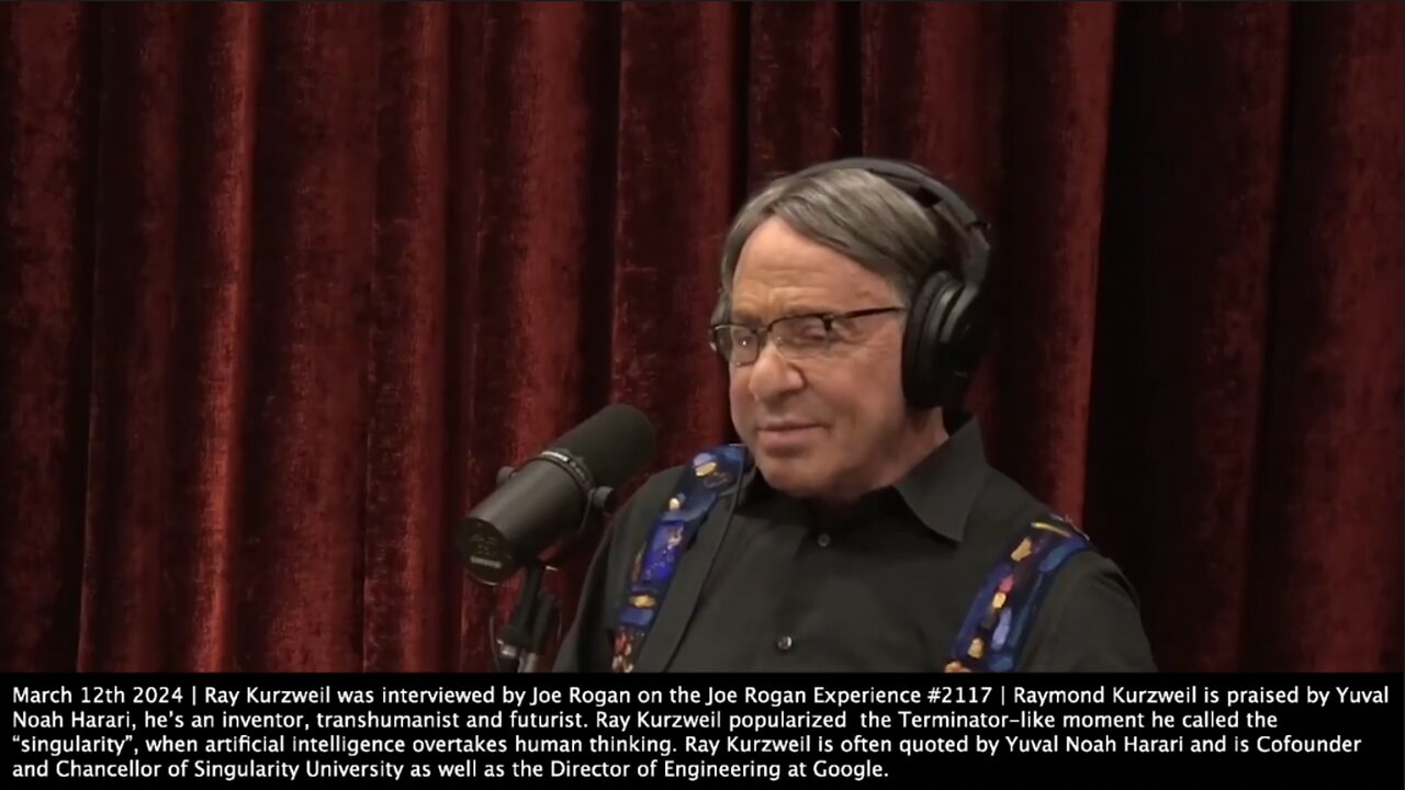 Ray Kurzweil | "By 2029 A.I. Will Match Any Person. People Think That It Will Happen Next Year or the Year After." + "We Will Have Medical Medical Nano-Robots, the Size of Blood Cells That Finish the Job of the Immune System."