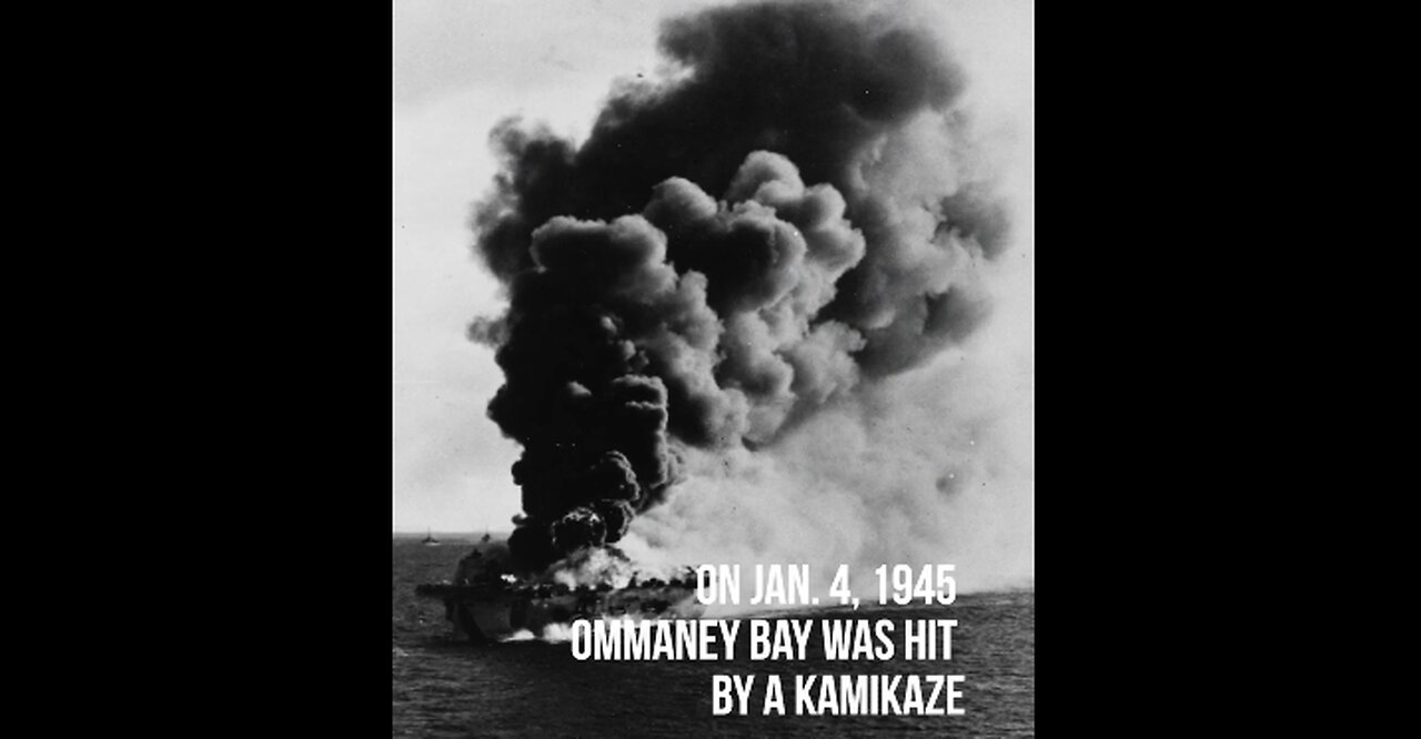 Wreck site identified as World War Two carrier USS Ommaney Bay (CVE 79) Reel