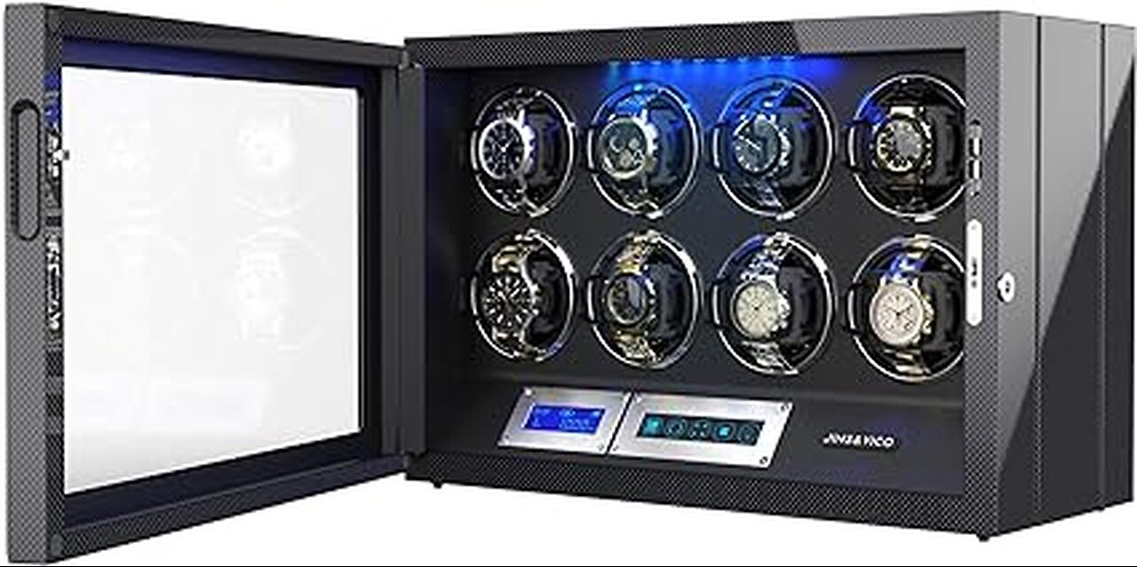 Watch Winder, Adjustable [Upgraded] Watch Pillows,