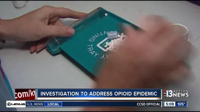 Investigation to address opioid epidemic in Nevada