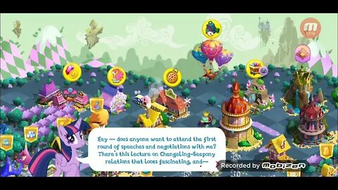 Twilights talks with other Delegates is fine, but... shes not an Alicorn?