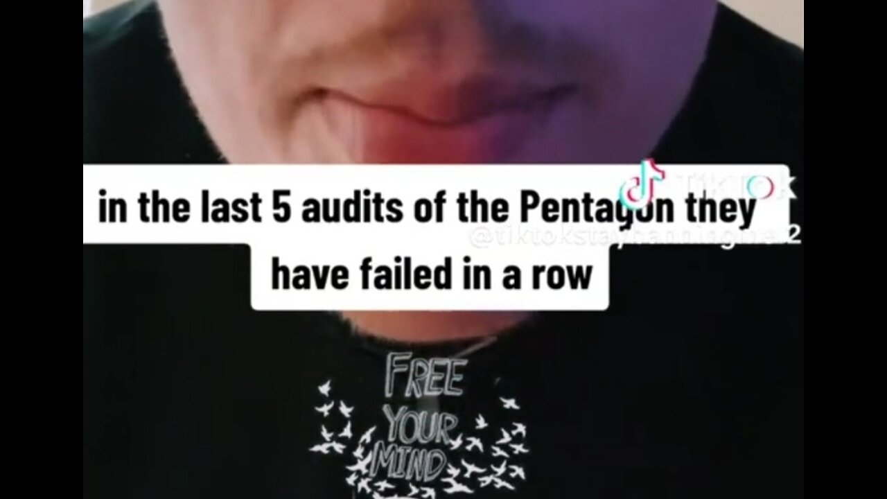 DID U KNOW THAT THE PENTAGON HAS FAILED 5 AUDITS IN A ROW‼THE BREAD&CIRCUSES🙄 DISTRACTED ON PURPOSE