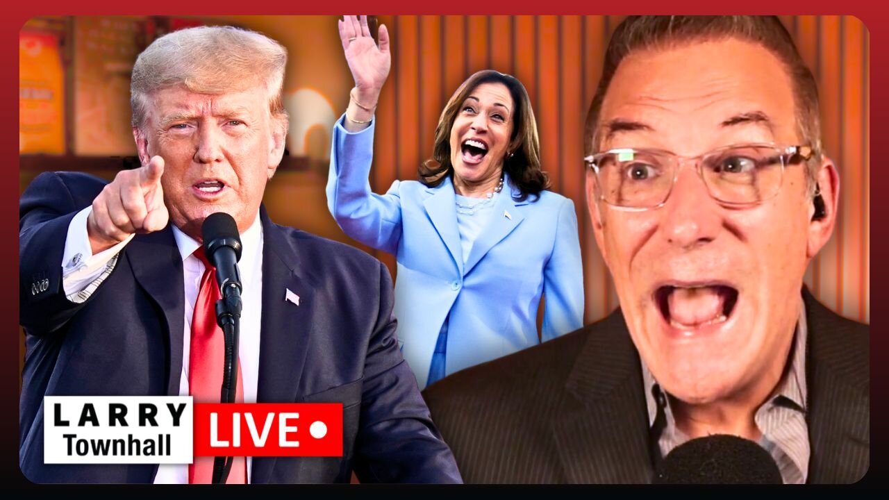 Trump Launches ALL OUT ATTACK on Kamala: I'm Ready to DEBATE HER! | Larry Live!