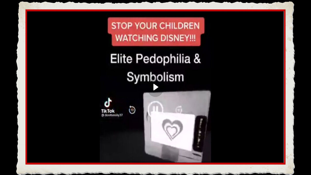 DISNEY EXPOSED - ELITE PEDOPHILIA SYMBOLS