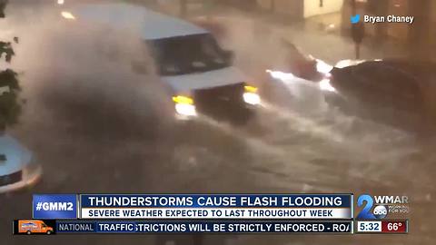 Some MARC train service cancelled due to weather