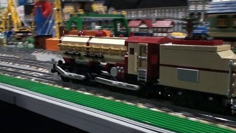 Lego Steam train MOC