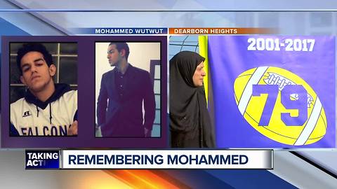 Star International Academy retires deceased student's jersey