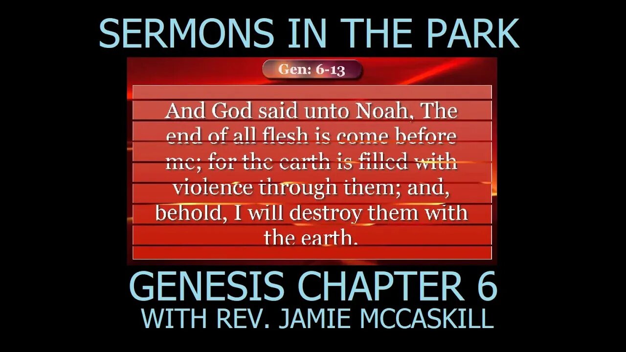 Rev. Jamie McCaskill Sermons in The Park 149