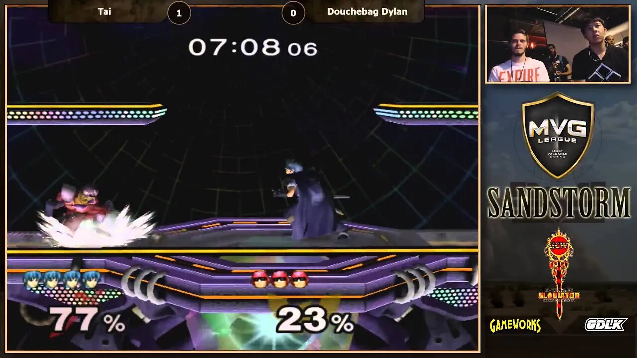 MVG Sandstorm: Singles RR - MVG | TAI (Marth) vs. Douchebag Dylan (C. Falcon)