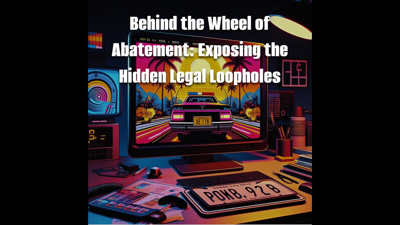 Behind the Wheel of Abatement: Exposing the Hidden Legal Loopholes