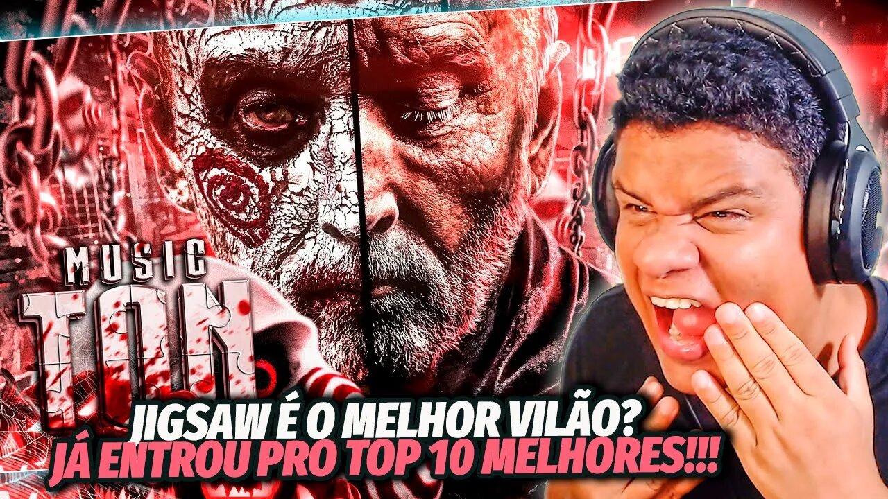 (SHOW!!!) REAGINDO a MEU ÚLTIMO JOGO | JigSaw | Jogos Mortais | Papyrus Da Batata | React Anime Pro