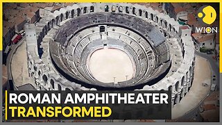 Ancient Roman Amphitheater Transformed into Modern Cultural Hub | World News