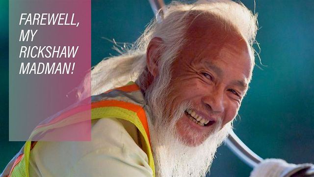 Remembering Chen, the Olympic Rickshaw globetrotter