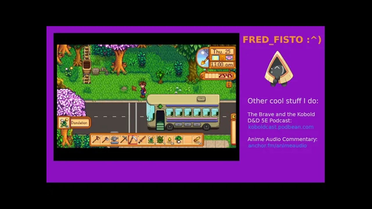 2021 11 06 Stardew Valley Stream