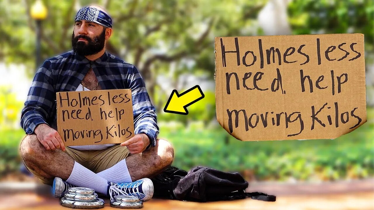 "Holmes"less Cholo Panhandling! (kilos prank)