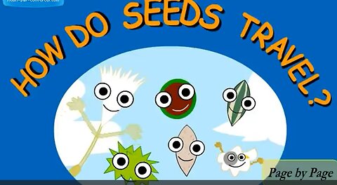 How do seeds travel (Video Lesson) for kids