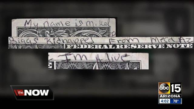 Mesa police investigating dollar bill that could be tied to cold case of missing girl