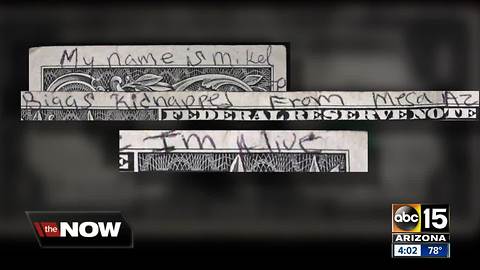 Mesa police investigating dollar bill that could be tied to cold case of missing girl