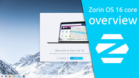 Linux overview | Zorin OS 16 core