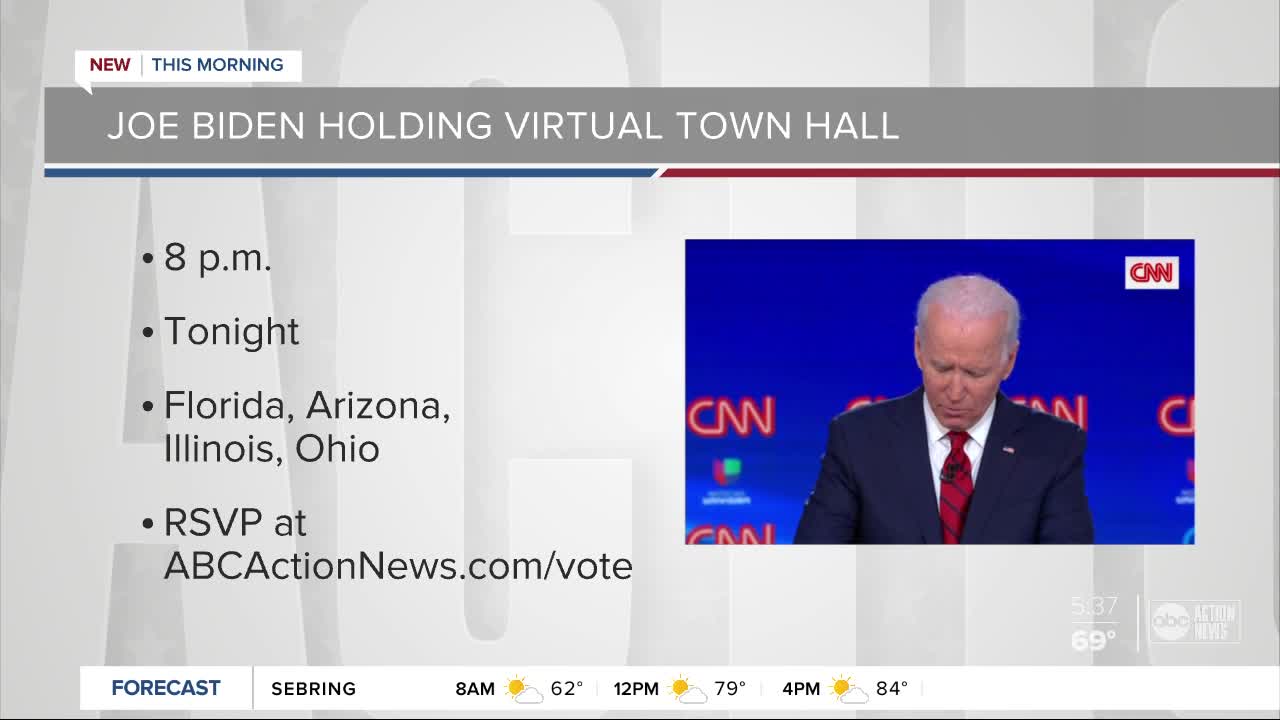 Joe Biden virtual town hall marks new normal for campaigning and fundraising