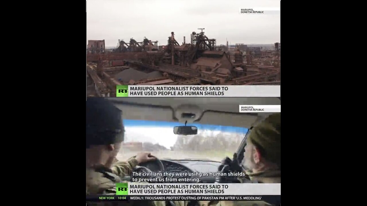 FLASHBACK about the fighting in the Azovstal area in Mariupol