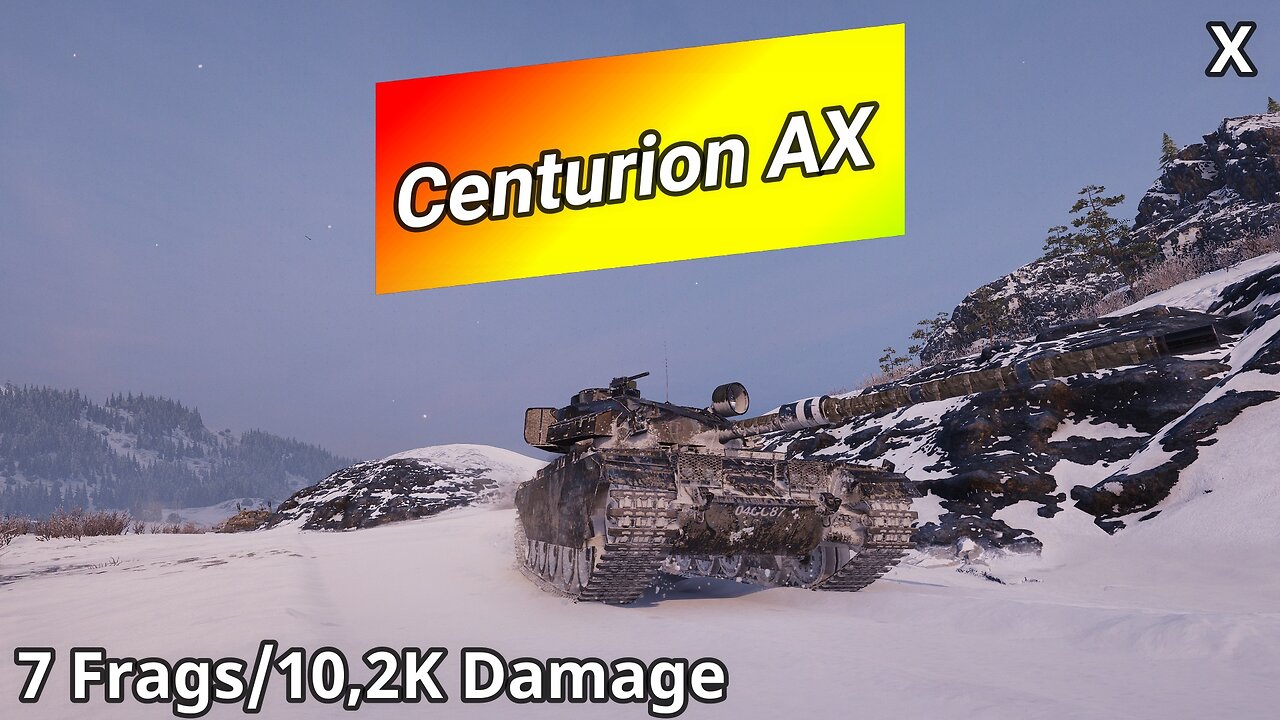 Centurion Action X (7 Frags/10,2K Damage) | World of Tanks