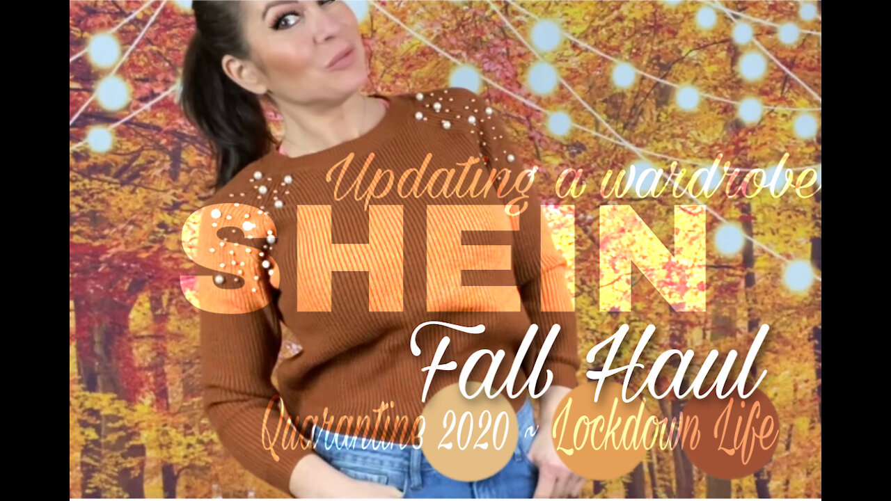 SHEIN FALL HAUL | UPDATING MY WARDROBE IN QUARANTINE | LOCKDOWN LIFE