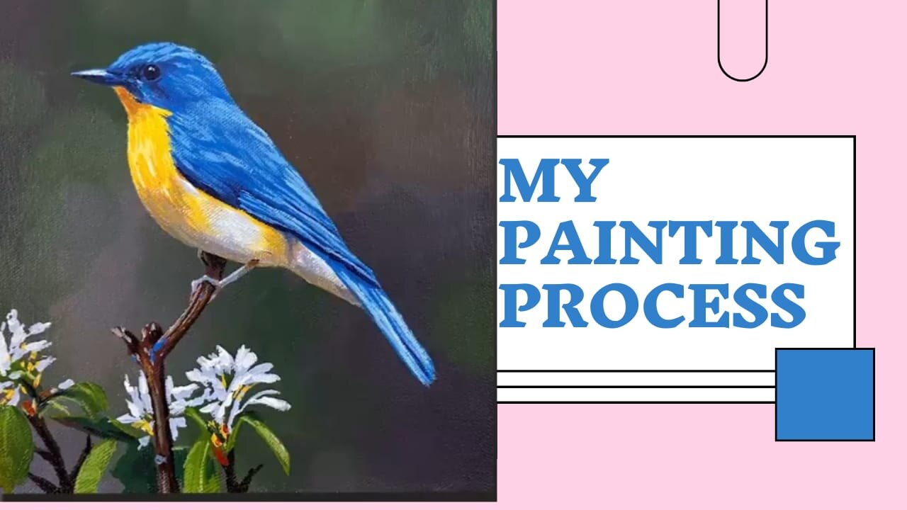 How to Paint a Bird / Acrylic Painting / Correa Art