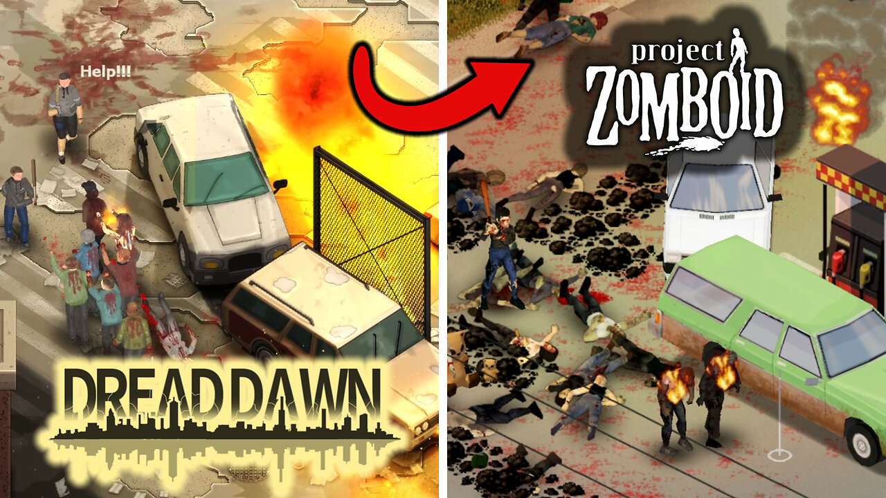 Project Zomboid vs Dread Dawn | Which is the Better Zombie Game?