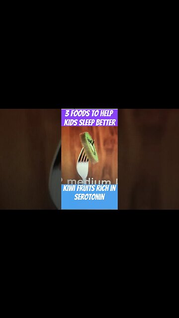 3 FOODS That will HELP YOUR KIDS SLEEP BETTER- This will help them emotionally, SOOO MUCH!