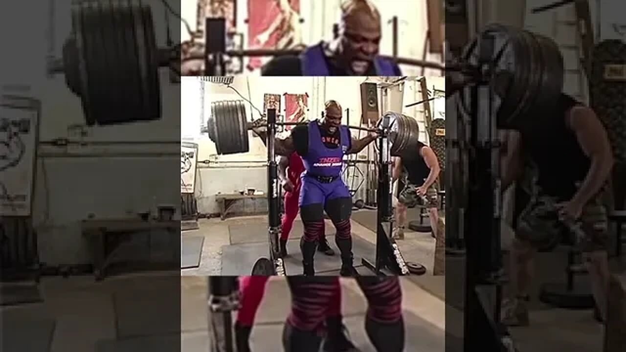 Ronnie Coleman heavy legs reps