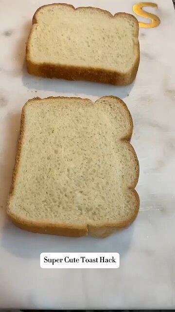 Cute Toast Hack for kids or adults