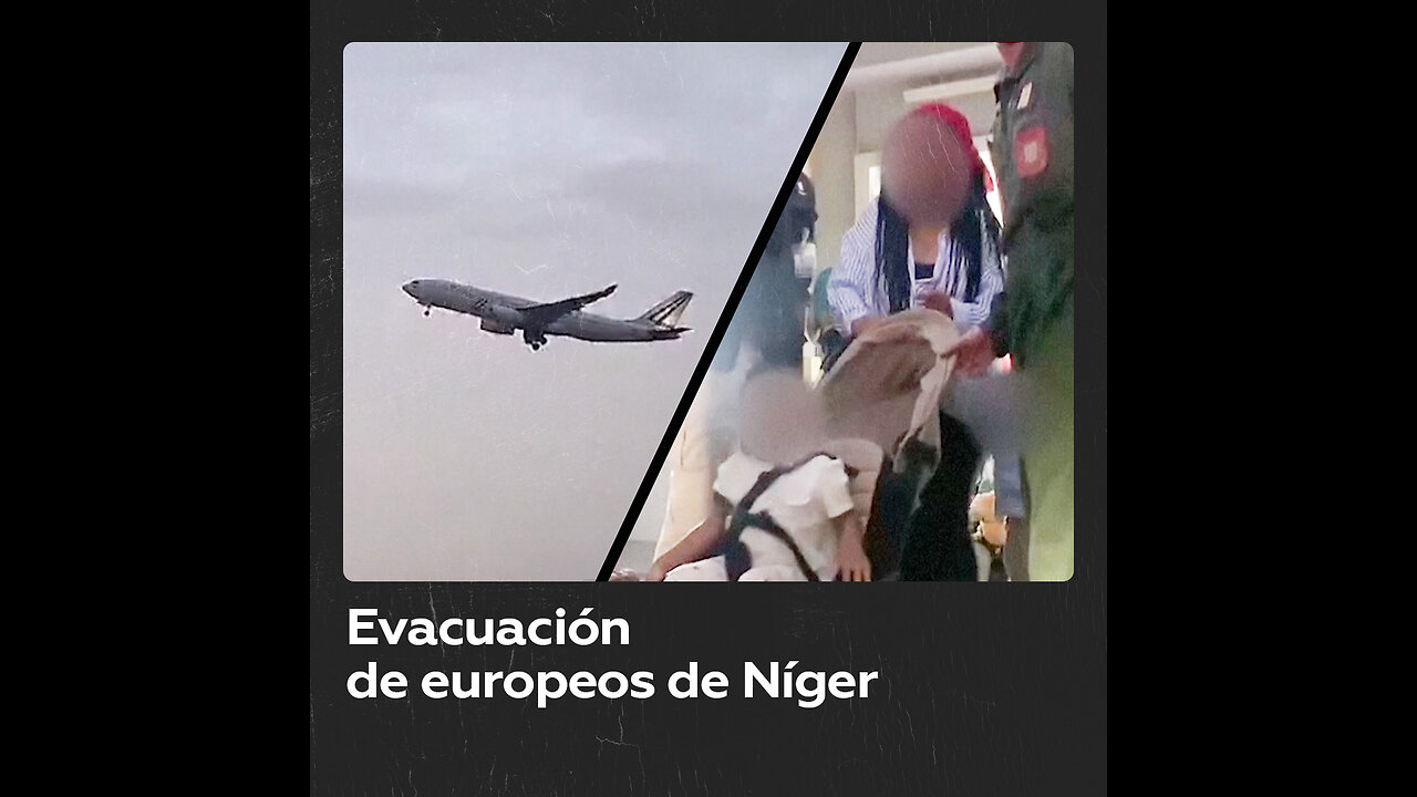 Un avión militar francés evacúa a europeos de Níger