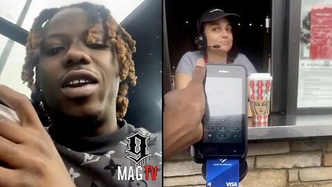 Jackboy Surprises Starbucks Worker Wit A $50 Tip! 💵