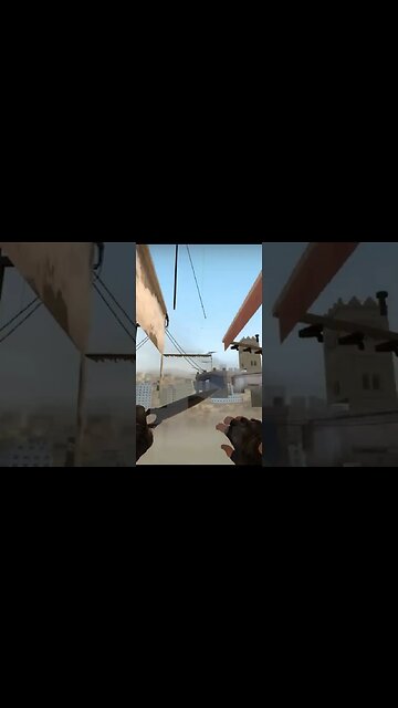 Smoke L da base TR - Mirage | CSGO #shorts