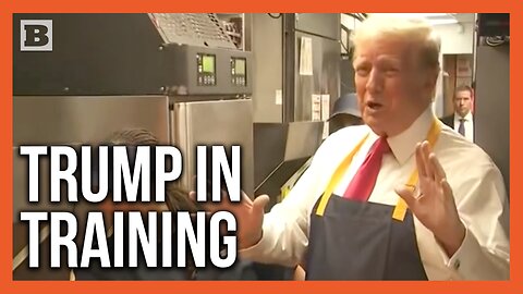 Trump Gets a Tutorial on Making Fries by Seasoned McDonald's Employee