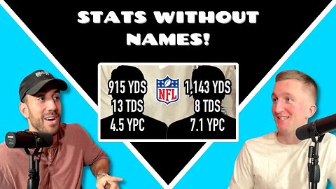 WHO WOULD YOU TAKE?! Stats Without Names! 🏀 🏈