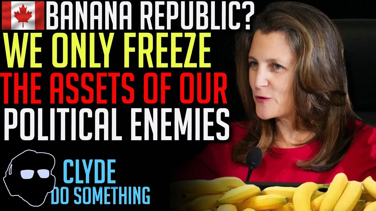 US Investor Calls Canada a Banana Republic - Chrystia Freeland Emotional Testimony - w/ Tom Marazzo