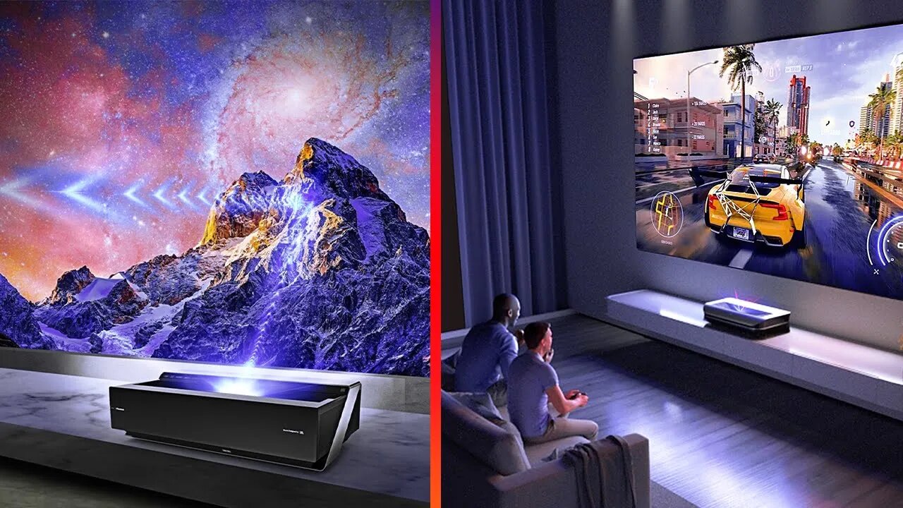 TOP 5 BEST 4K LASER TV PROJECTORS 2023