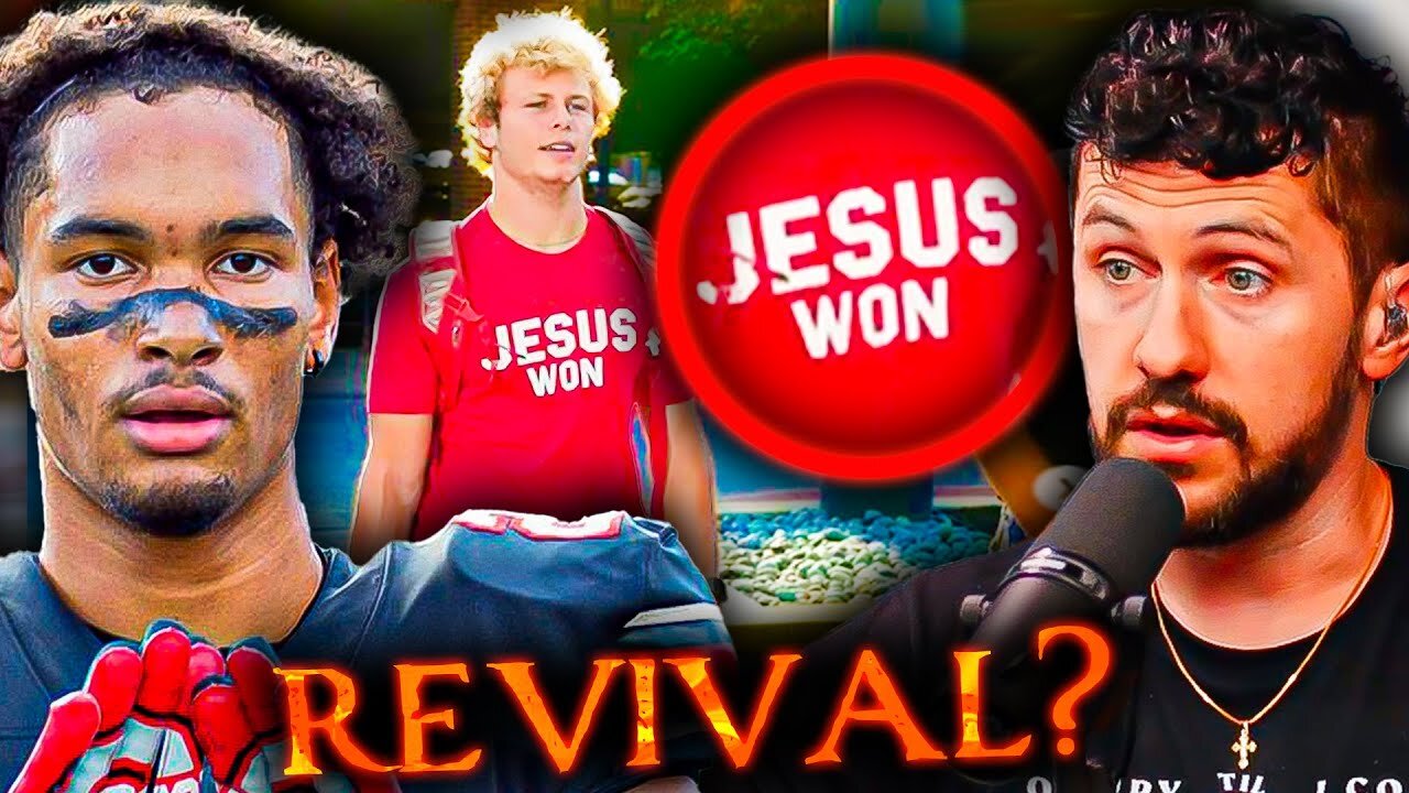 Ohio State Players Spark REVIVAL? 100+ Baptized... @KevinWalshYT