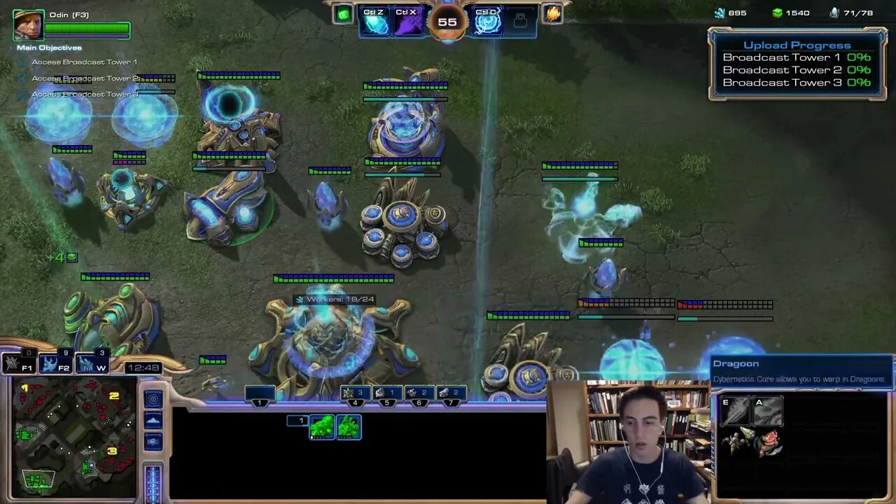 Protoss: Wings of Liberty - Mission 19: Step 1 - A-MOVE, Step 2 - Cannon Rush