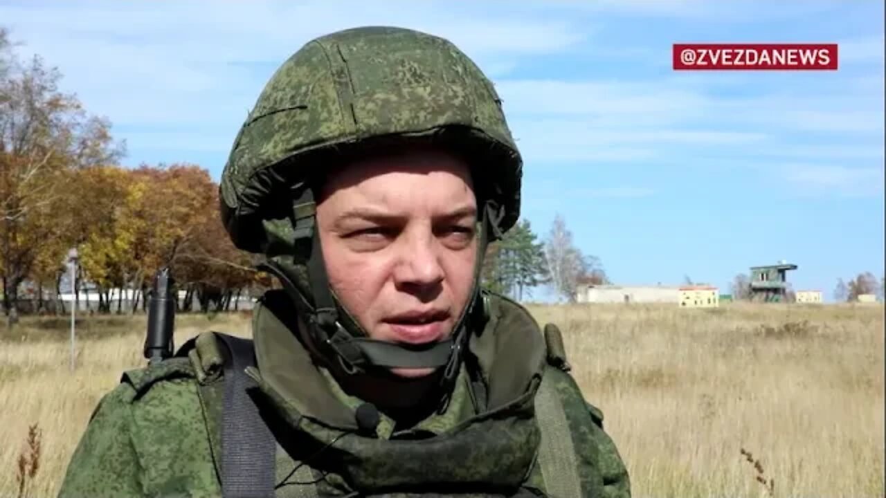 Combat training personnel mobilized at the training ground in the Amur region