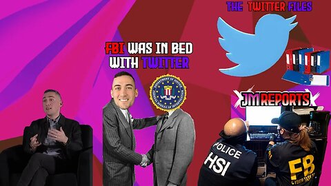 FBI CAUGHT colluding with twitter to CENSOR American people