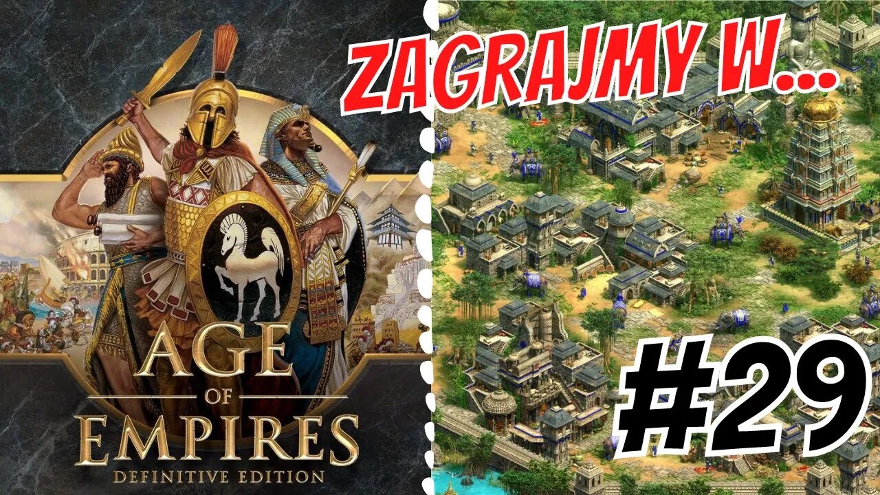 Zagrajmy w Age of Empires Definitive Edition #29 Mury to coś więcej, niż kilka cegieł