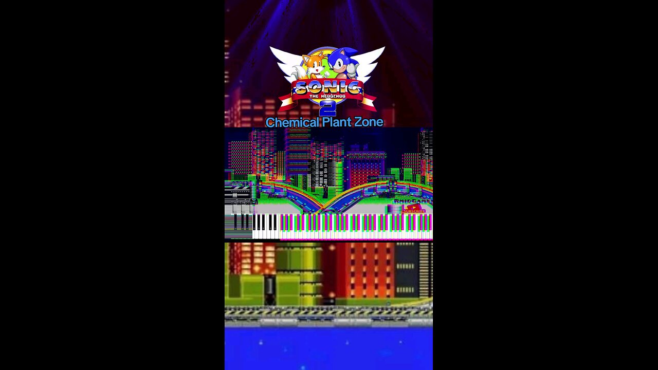 Sonic The Hedgehog 2 - Chemical Plant Zone [MIDI]