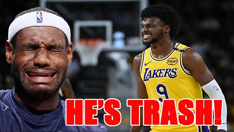 NBA Scouts TRASH Bronny James after DISASTROUS preseason games and BLAME LeBron!