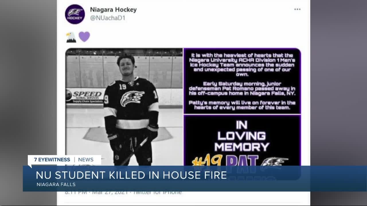 Niagara University student killed in Niagara Falls fire