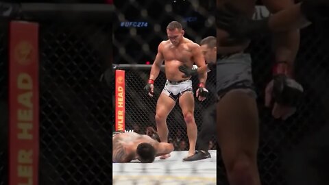 What a knockout 😳😳 #shorts #viral #ufc #saintpee #viralshorts #youtubeshorts