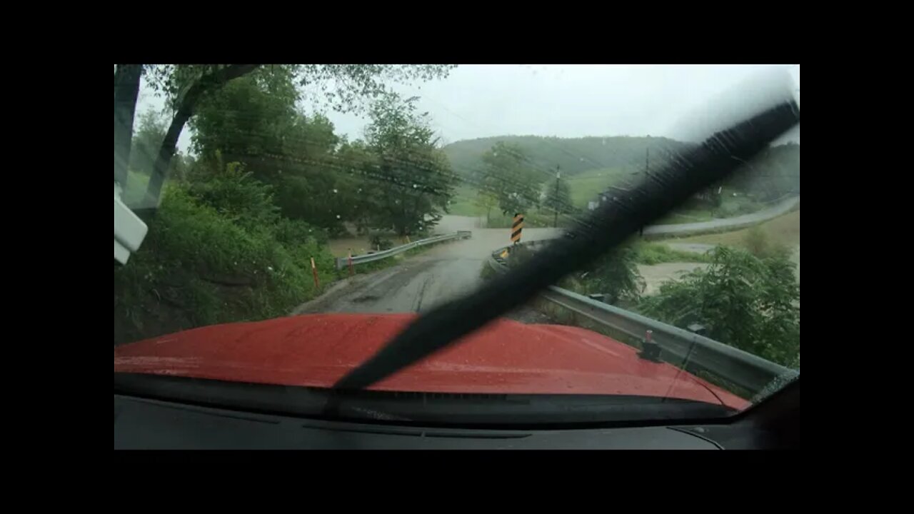 Heavy rain and flooding in WPA from what was left of IDA