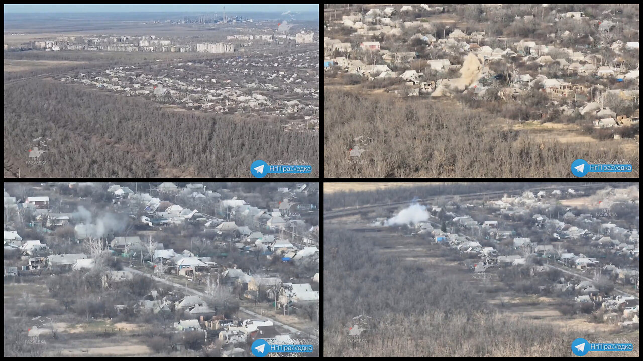 Avdiivka: Russian artillery hits and destroy Ukrainian positions